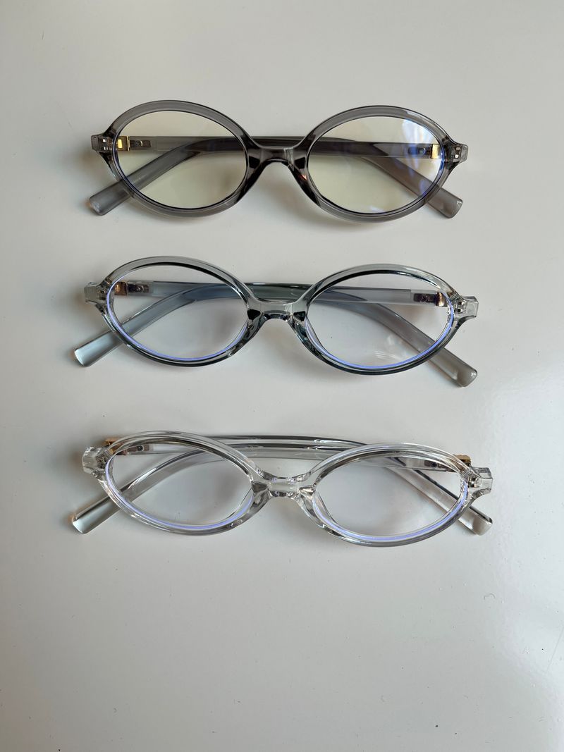 yui retro glasses (8color)