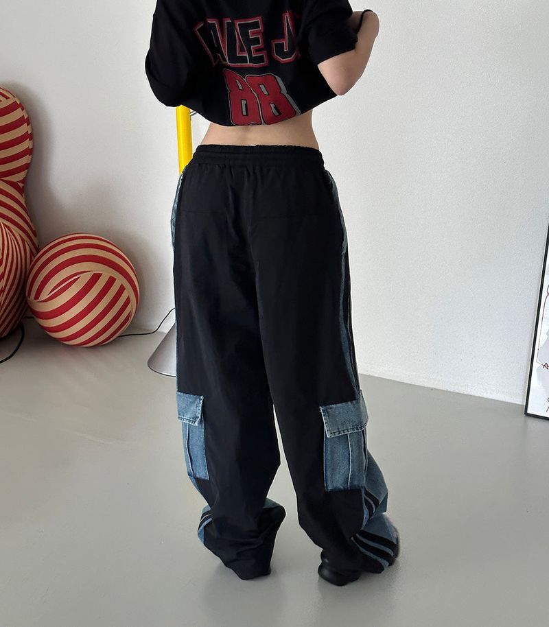 Denim Half Unissex Pants