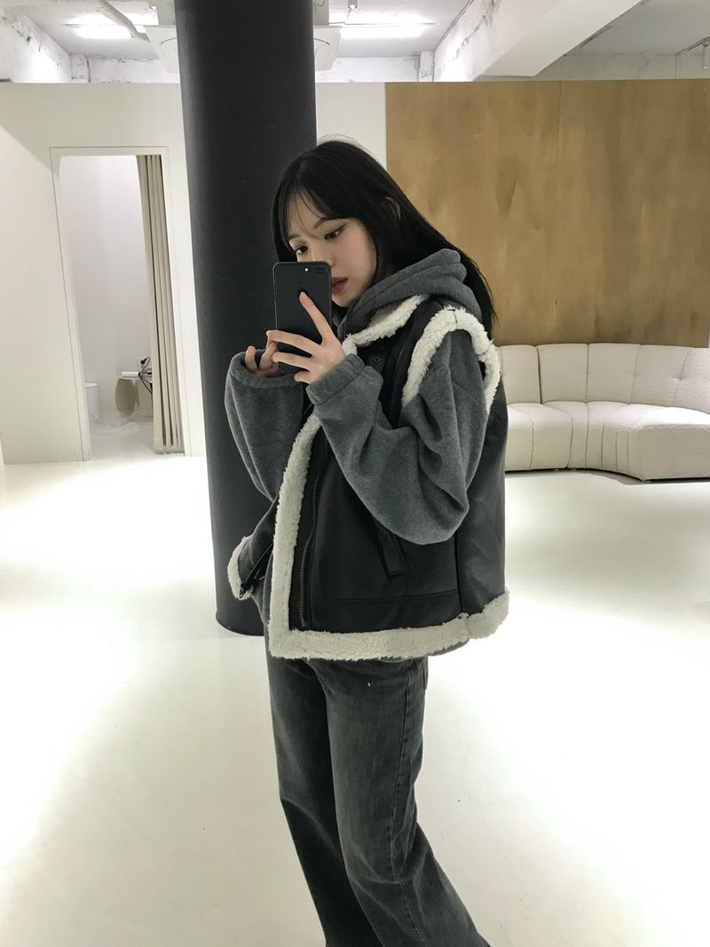 Somnium fleece hood-T