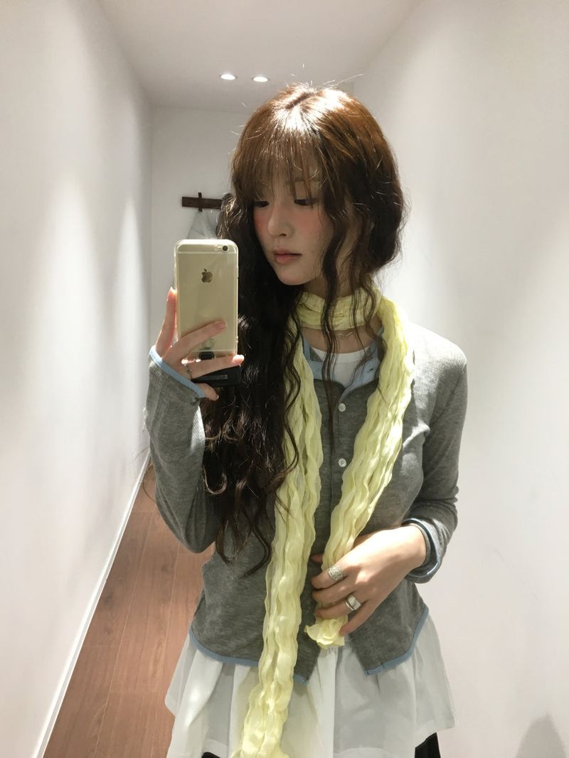 De Nuit Wave Scarf (3color)