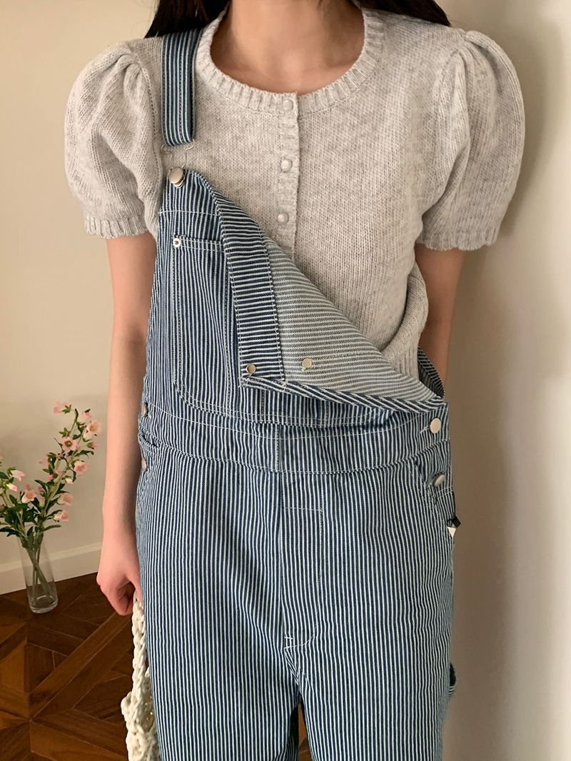 [MADE] Rendez Cashmere Puff Cardigan