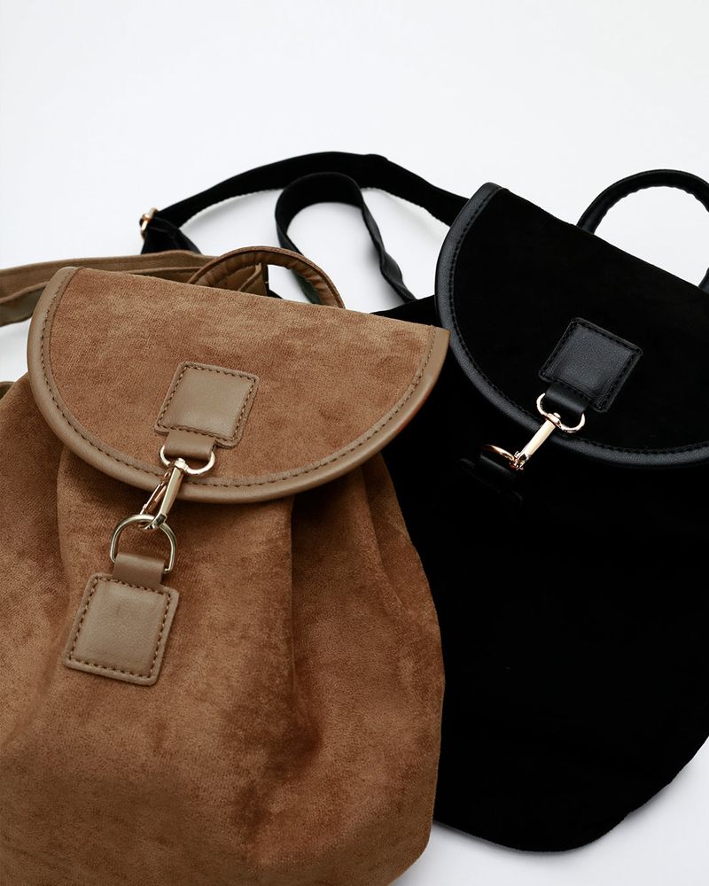 Harrell Suede Backpack