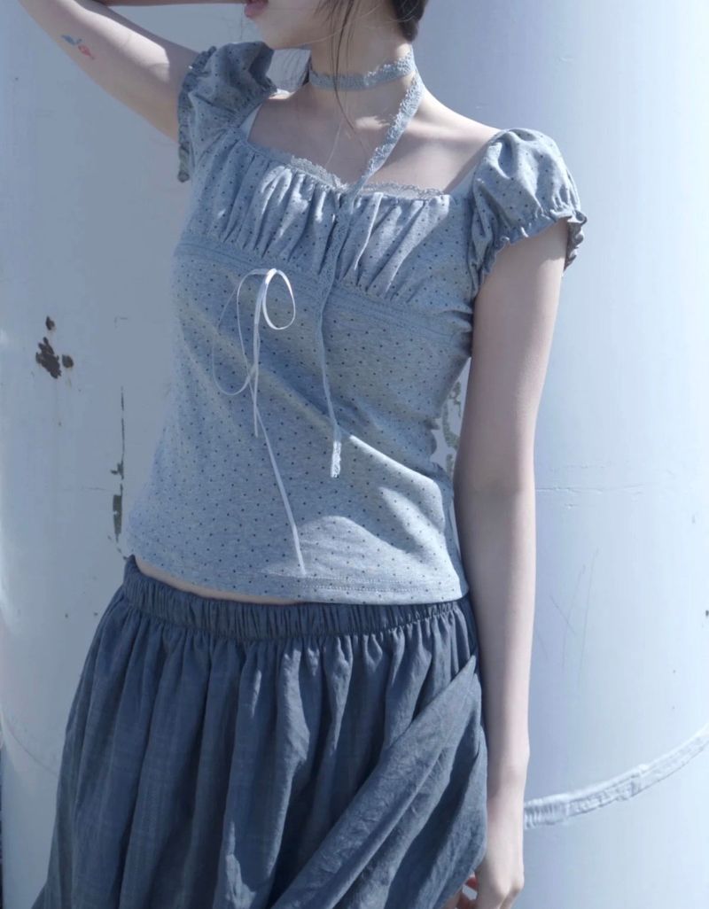 hazel scarf tee