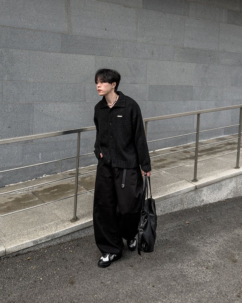 Arin Collared Knit Warmer Cardigan