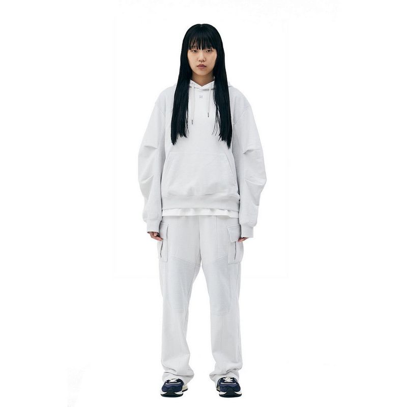 DOUBLE SIDE HOODIE [CLOUD GREY]