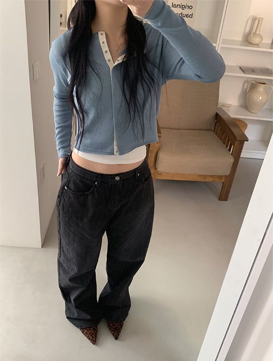 KOSI MODAL SNAP CARDIGAN (5C)