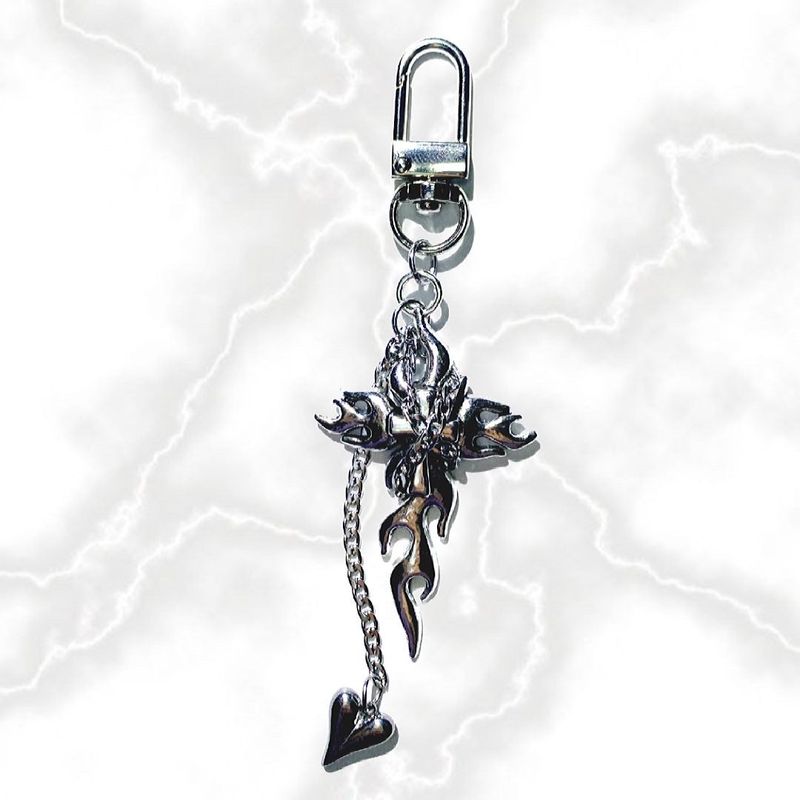 Tied burn cross