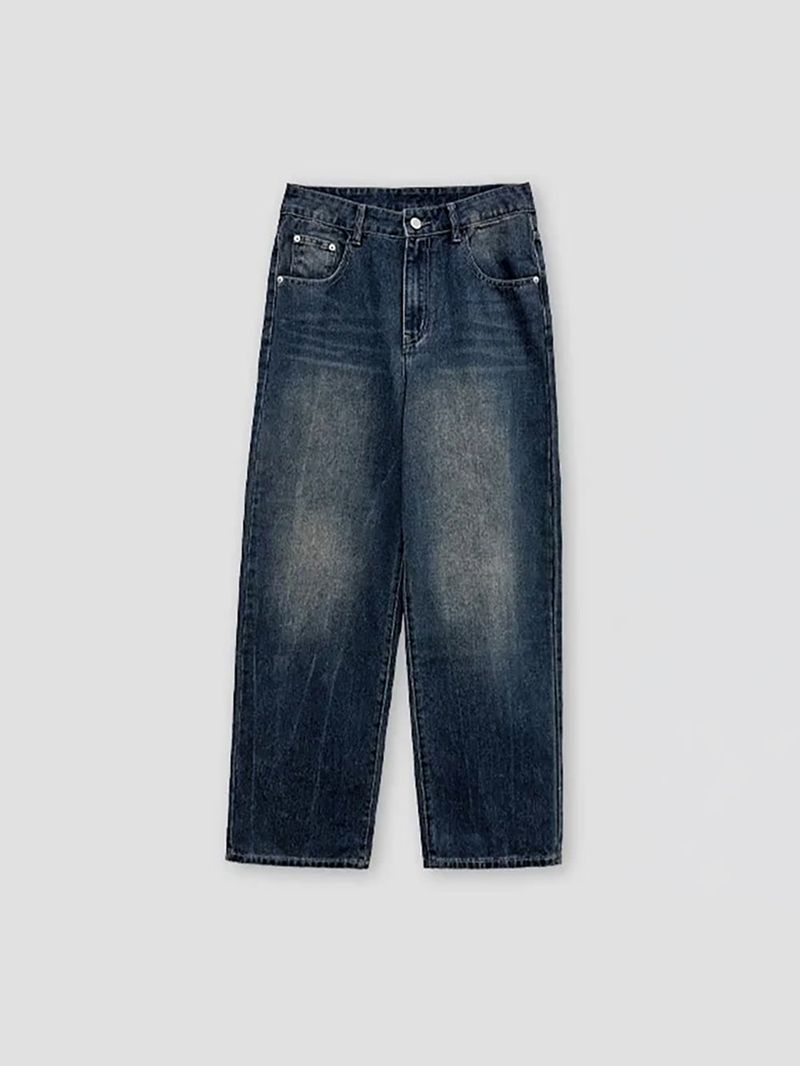 LMN Celine Flow Washing Denim Pants (2 colors)