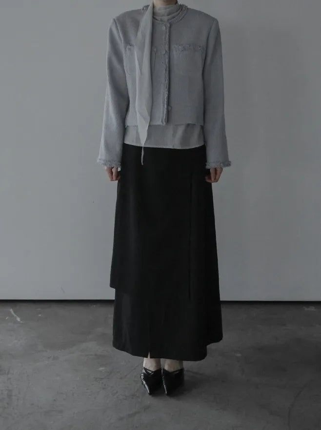 Arok Crop Tweed Jacket