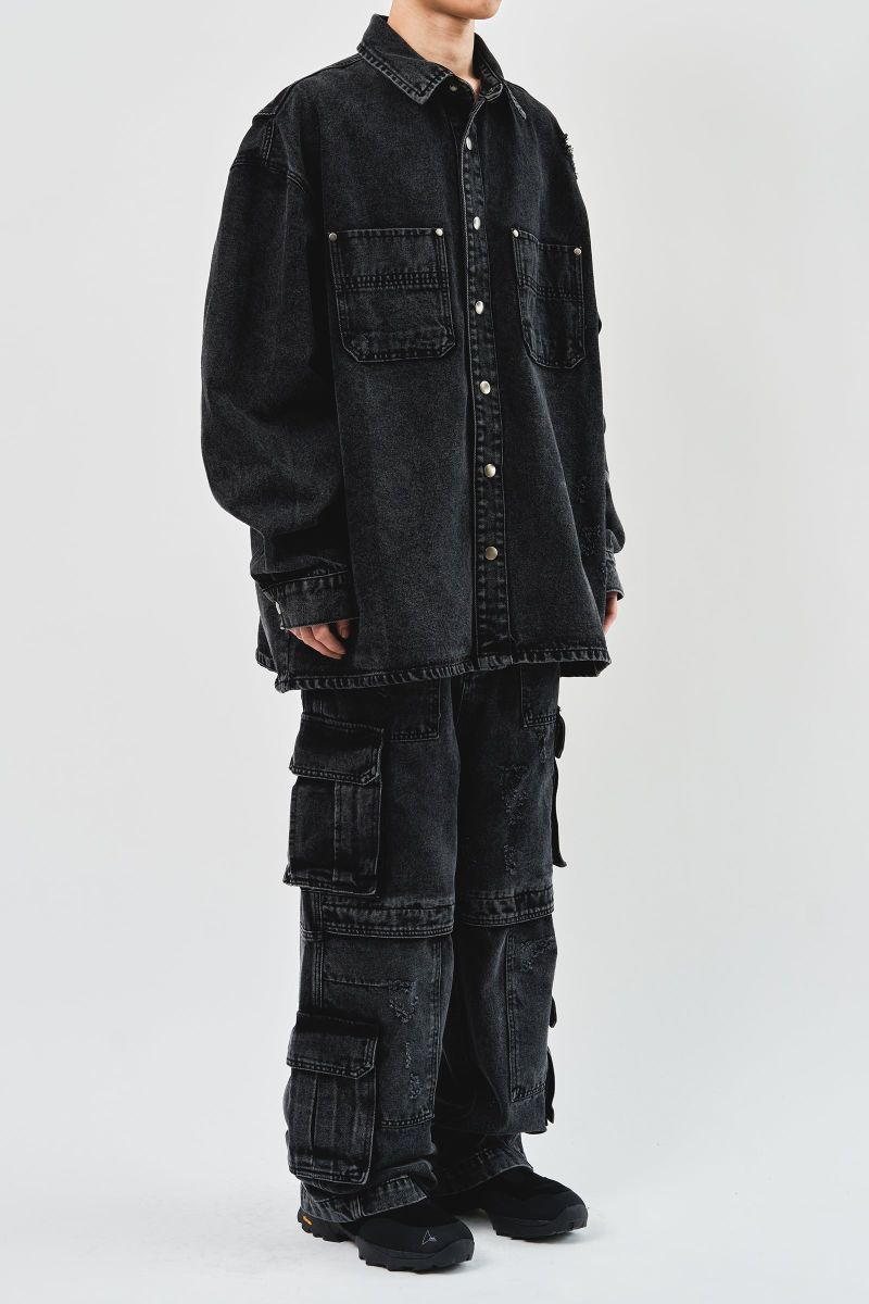 Sord Washed Denim Jacket (2color)