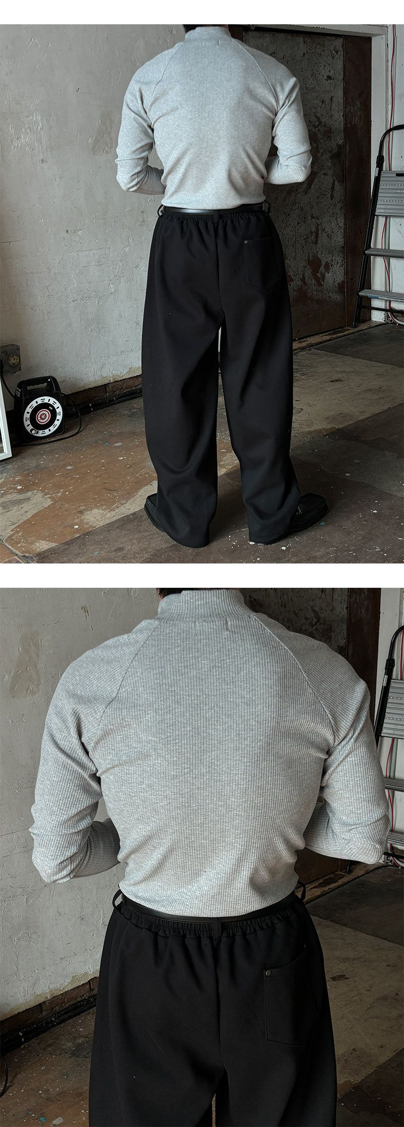 [S/S] Raglan golgi muscle half zip up(2color)