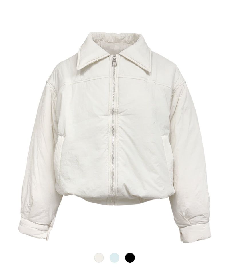 Cozy&Kitsch(コージーアンドキッチ)の「Aileen Light Collar Padded Jumper(Jackets/Outerwear)」