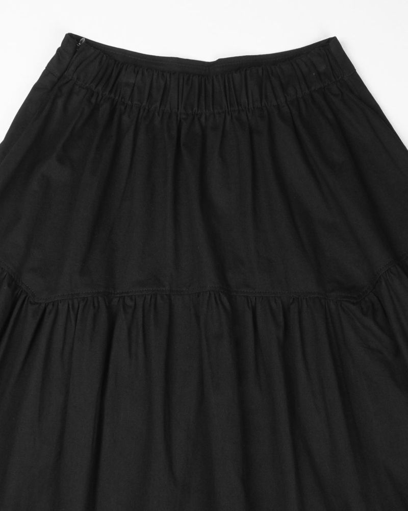 POCKET LINE COTTON SKIRT