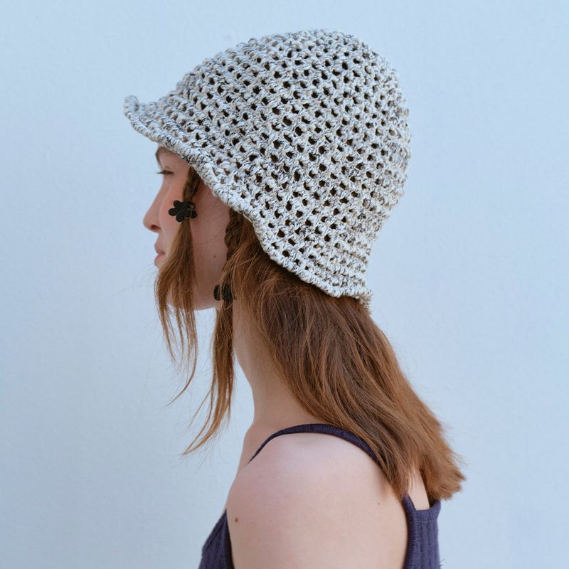 FUN FROM FUN(ファンフロムファン)の「UNEVEN KINT BUCKET HAT(Hats)」