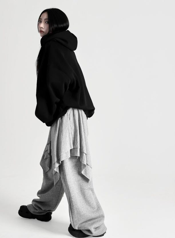 Way double layer skirt