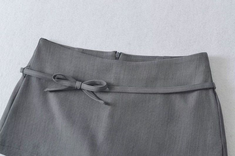 Sovia Ribbon Mini Skirt