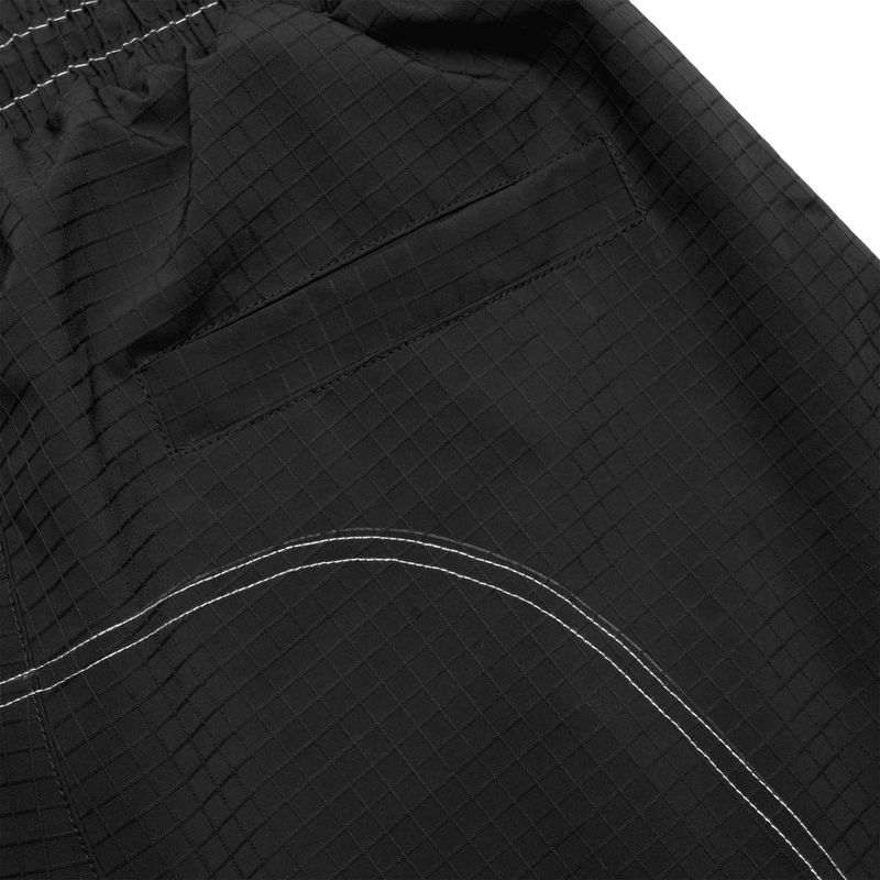 DirtyCoins Curve Ripstop Shorts Black