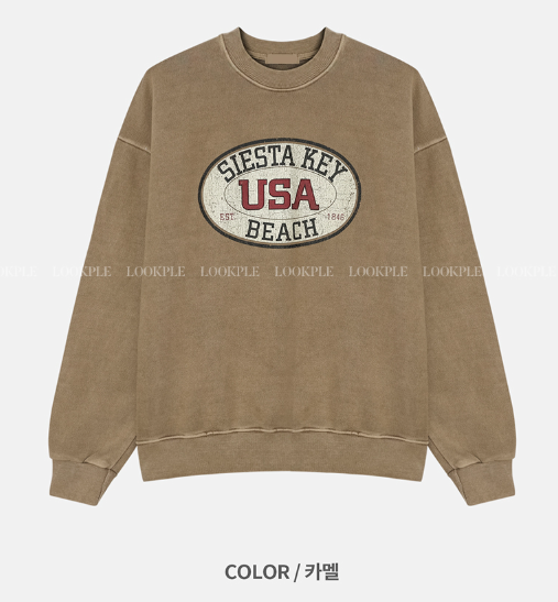 Muid USA Siesta Pigment Overfit Sweatshirt
