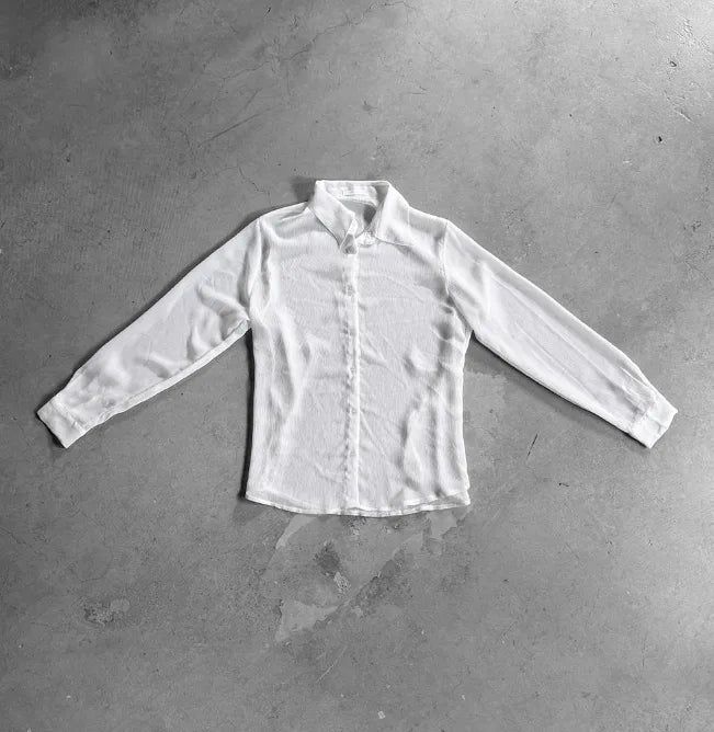 Nua See-through Wrap Blouse
