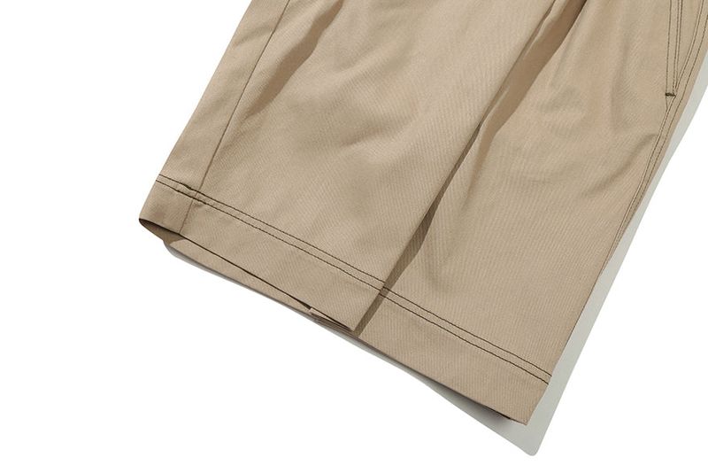 DOUBLE STRING HALF PANTS_BEIGE