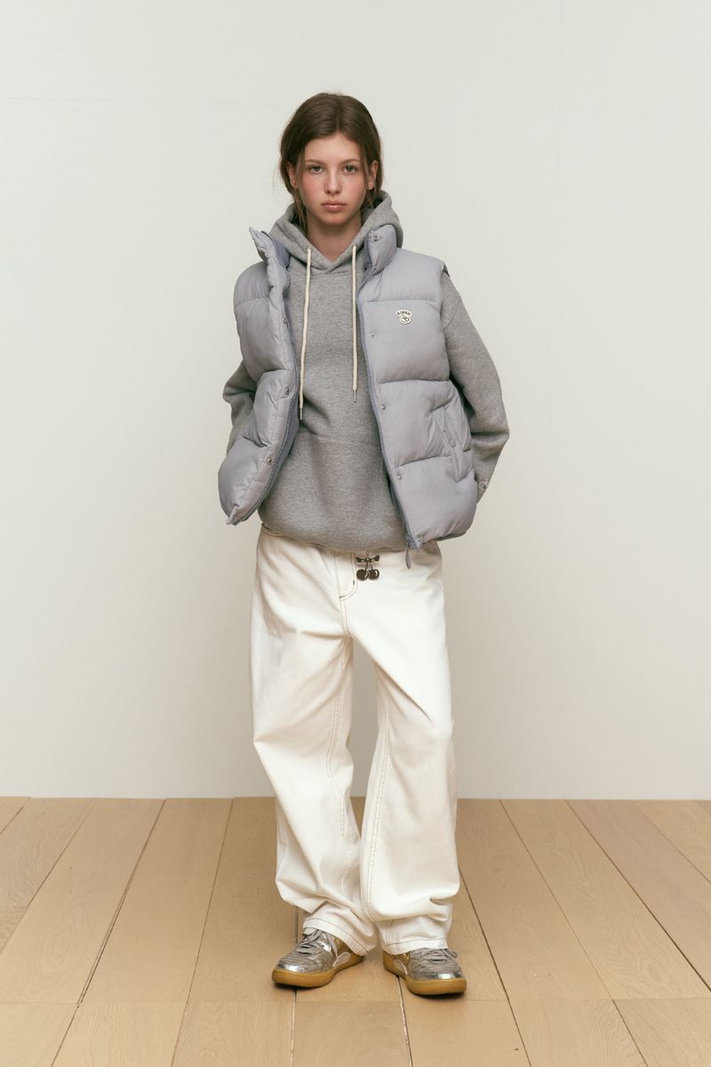 CHERRY REVERSIBLE PADDING VEST [BLUE]