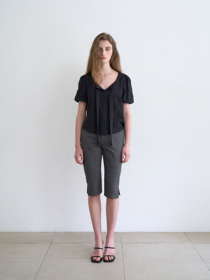 Gabrielle capri pants (Charcoal)