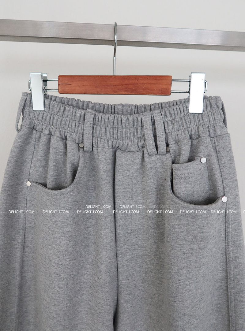 [UNISEX] Belt Loop String Jogger & Wide Pants