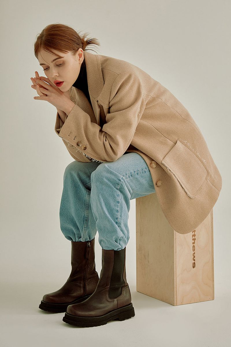 eeë(イイエ)の「MAR CHELSEA BOOTS_2COLORS(Shoes)」