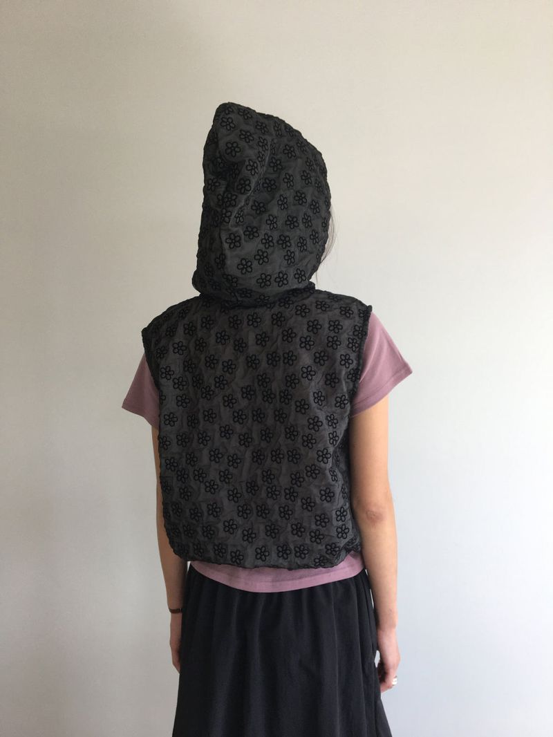 Milky Flower Hoodie Jumper (2color)