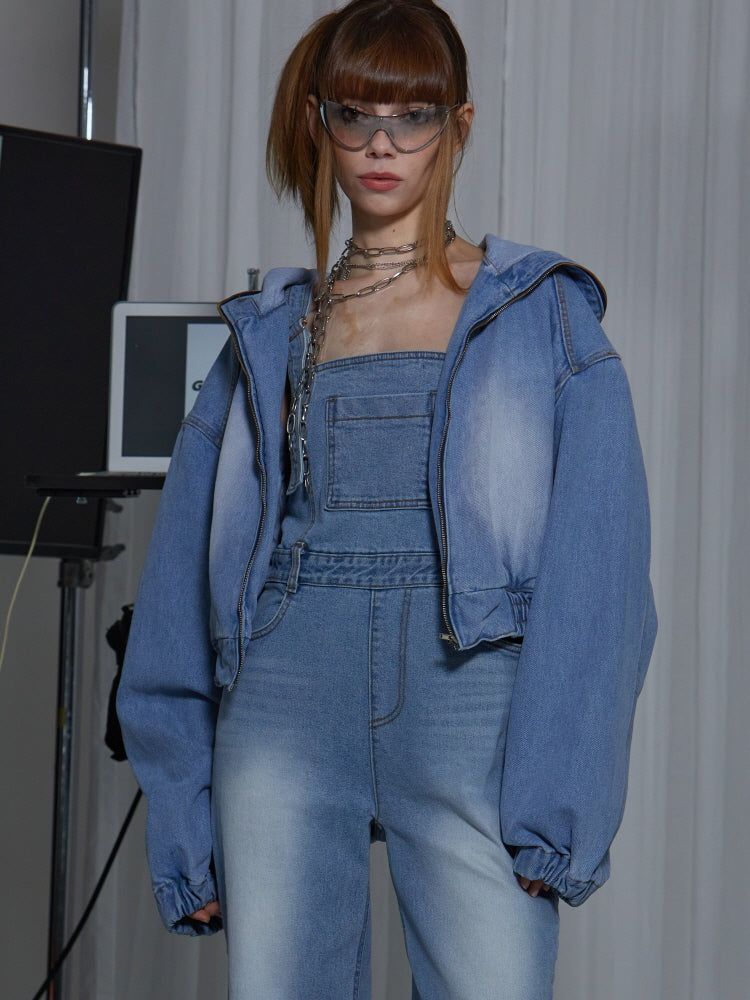 ZIPPER HOOD JACKET