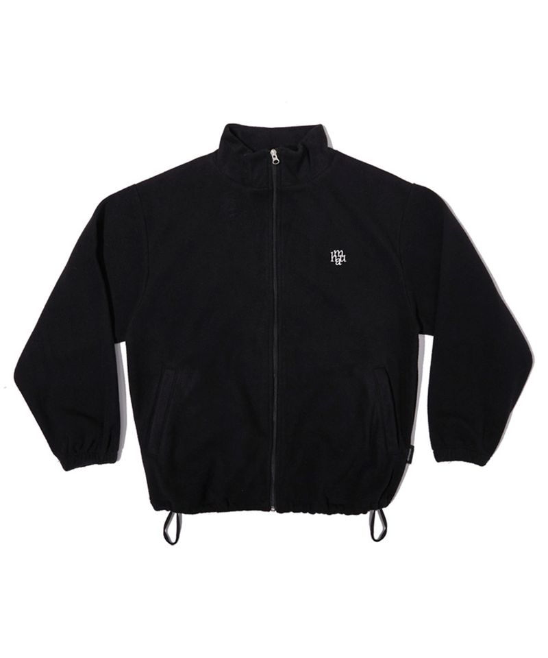 STITCH LOGO FLEECE ZIPUP JACKET
