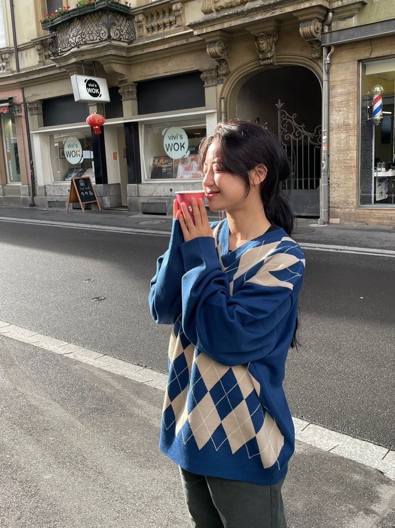 Solothurn diamond knit