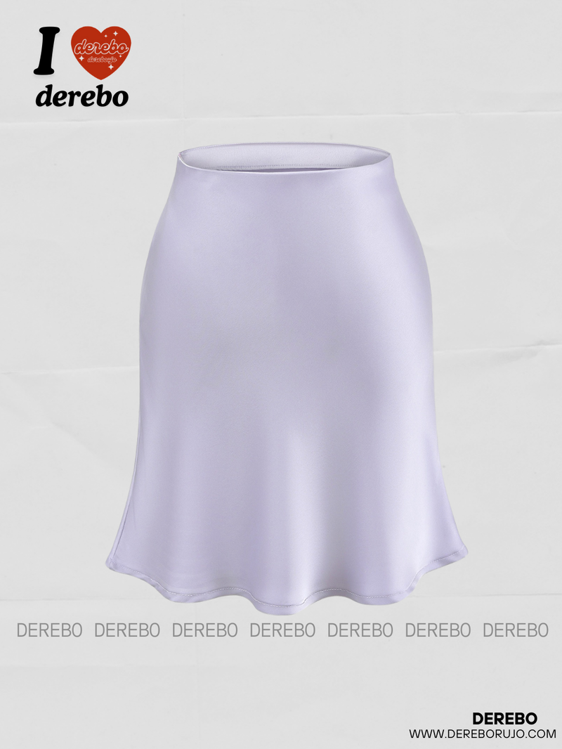 dereborujo（ドレボルゾー）の「color silk flare skirt（Skirts）」