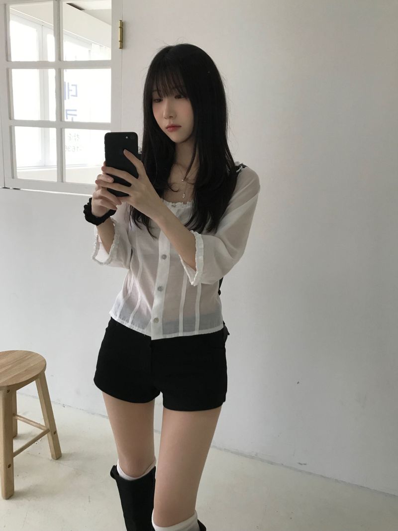Miel frill blouse (3 colors)