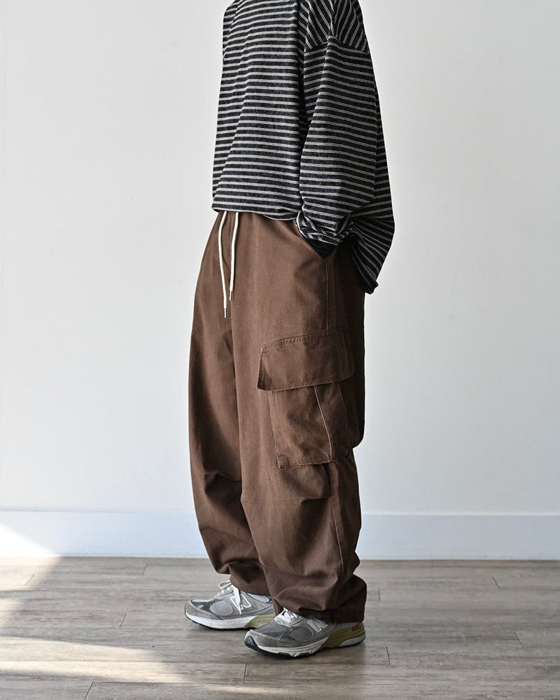 SPM PEACH COTTON CARGO PANTS