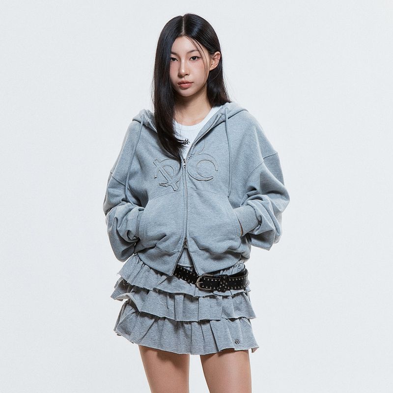 (DUC) Tutu Cotton Skirt Pants Gray