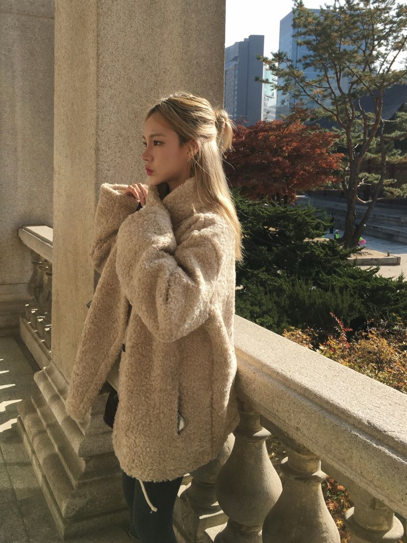 Gumi Suede Fur Coat (4c)