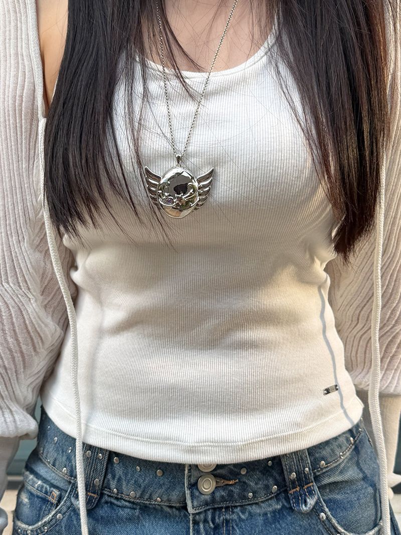 MUUN（ムーン）の「EOS エッグ 練り香水ネックレス（アクセサリー）」