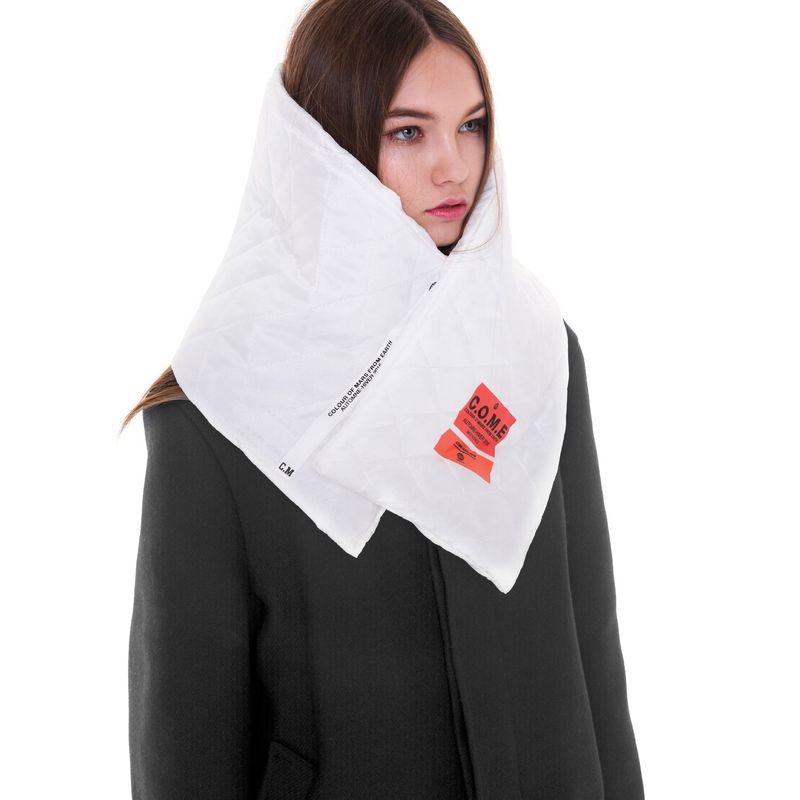 プリンテッドウールキルトラインコート[UNISEX] Printed Wool & Quilted Lining Coat (Grey)