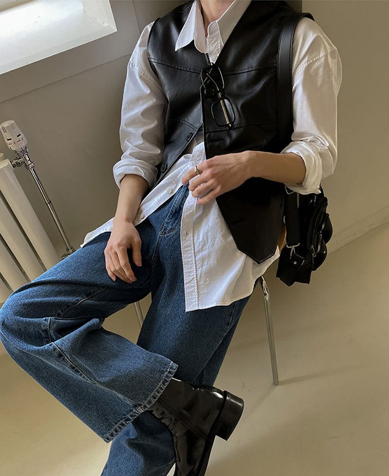 ロンドレザーベスト