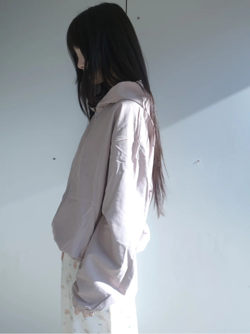 crinkle reversible jacket
