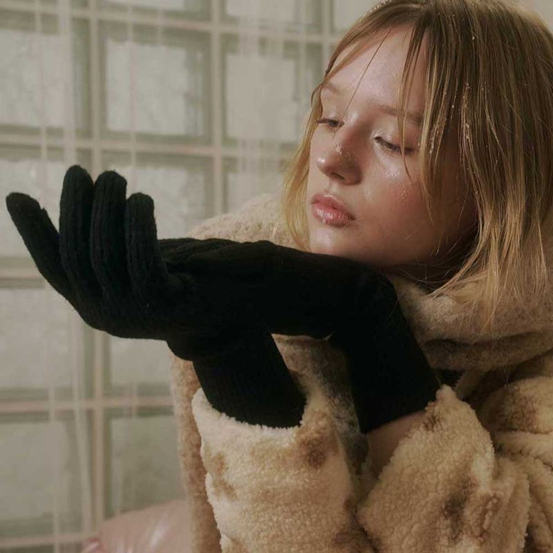 2Way Knit Gloves - 3Color