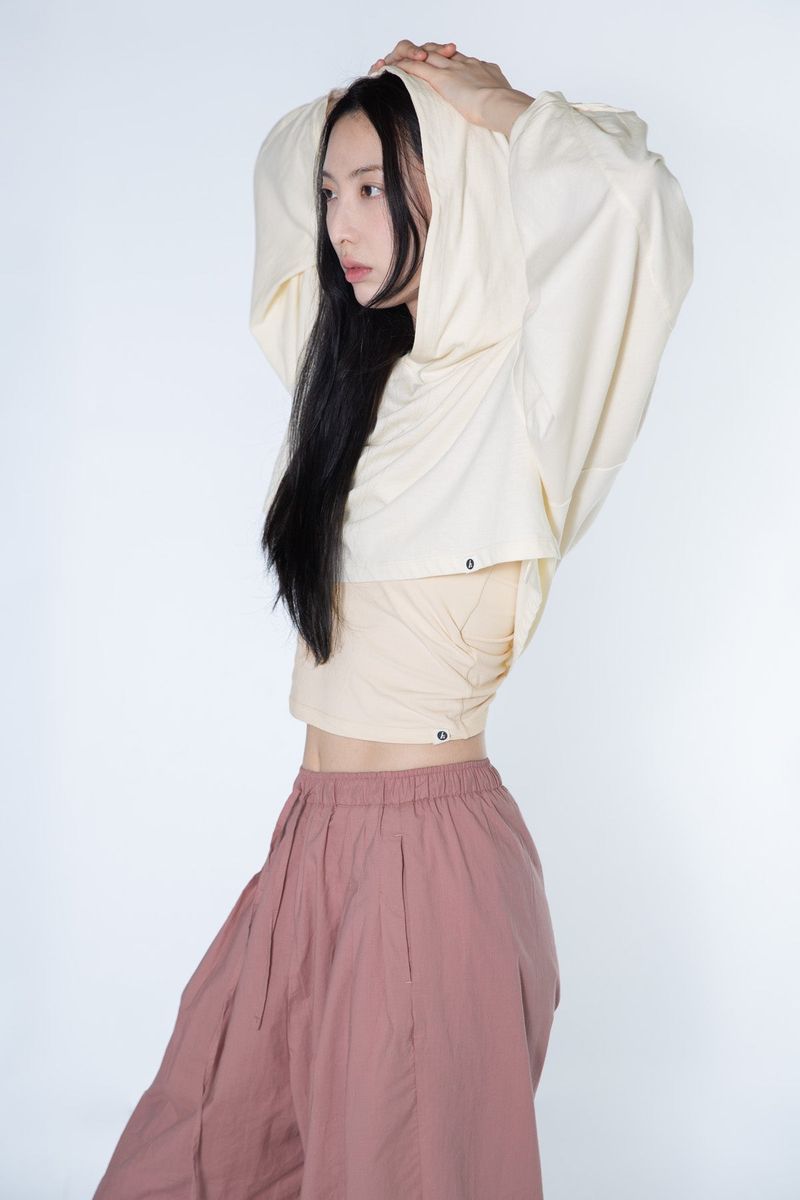 Signature pintuck pants (Pink)