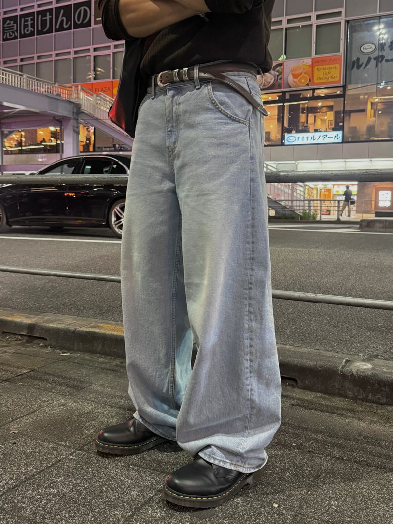 AVAND(アバンド)の「Solt curved denim pants(Pants)」