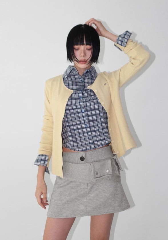 LUPIN CHECK SLIM SHIRT