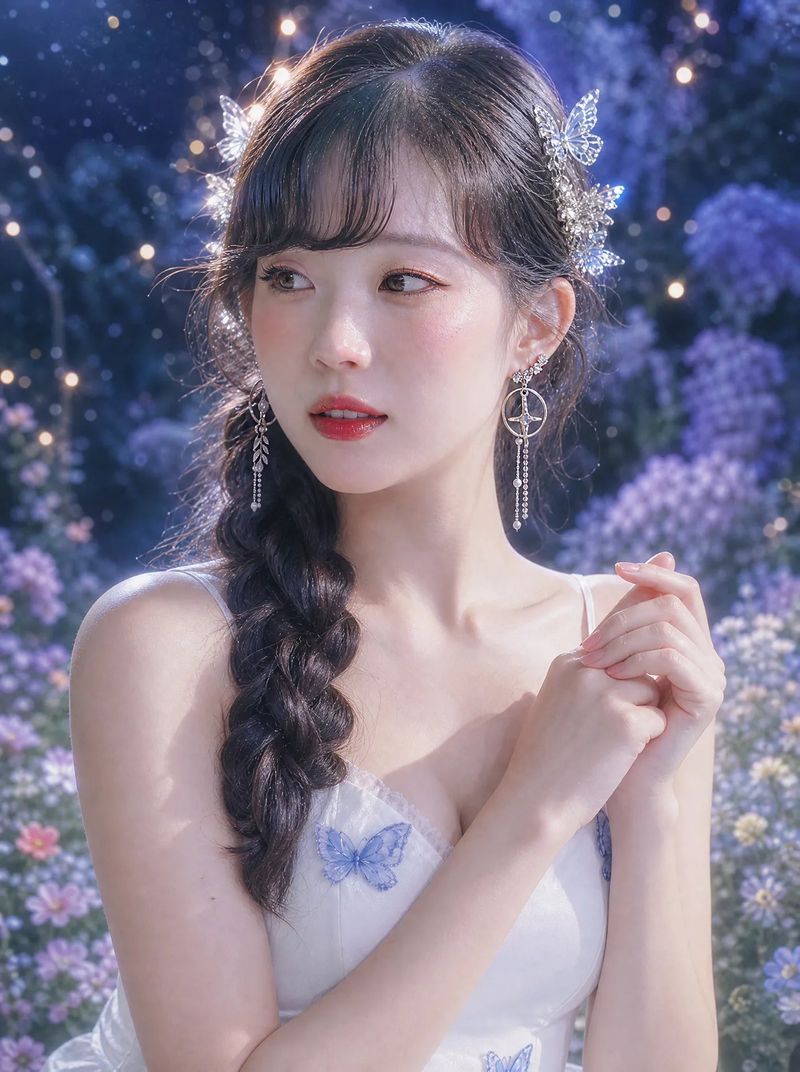 [Aespa Winter Earring] Elf of The Night Forest Earring