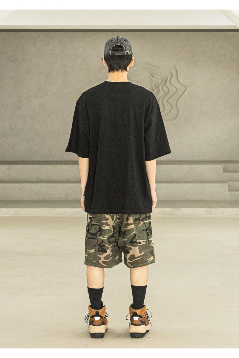 BERMUDA WASHED DEFENCE RIP CARGO SHOR PANTS MSFSP002-CM