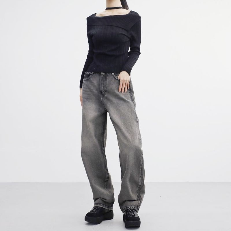 Ray Wide Denim Pants
