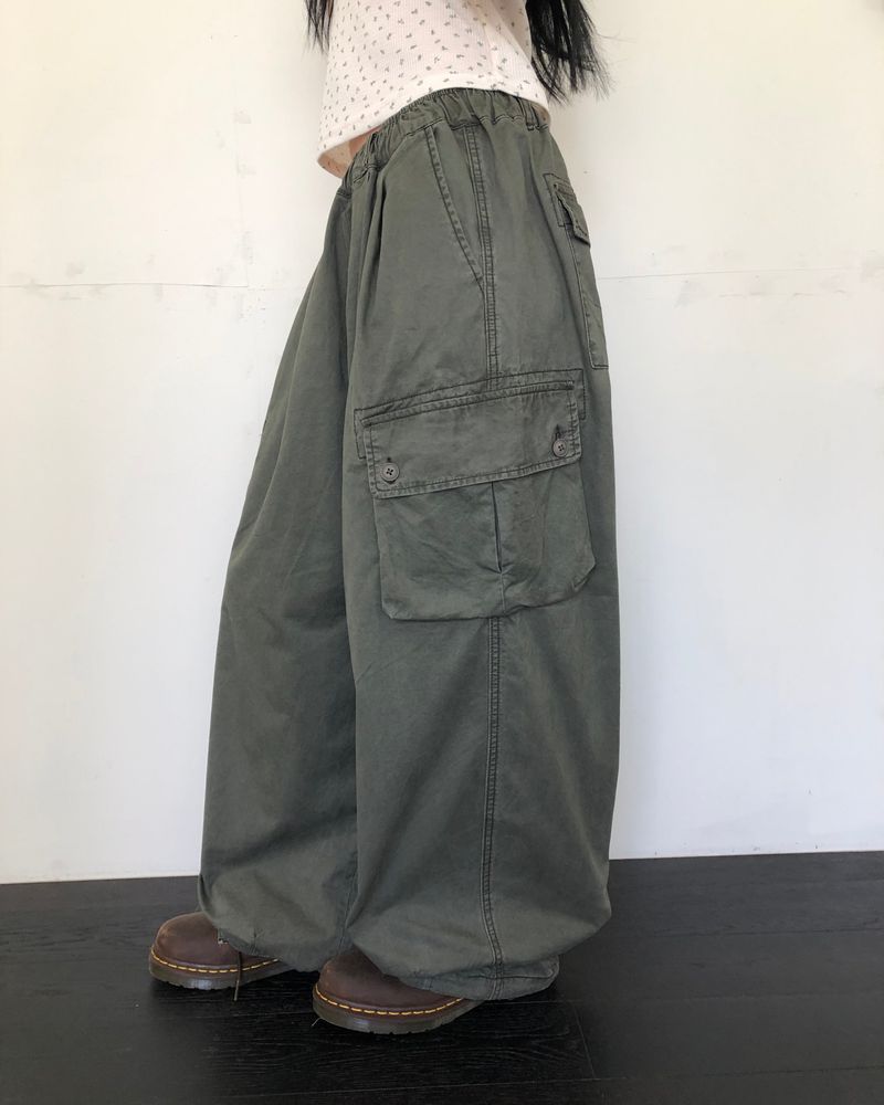 Maiden Balloon Wide Banding Pants