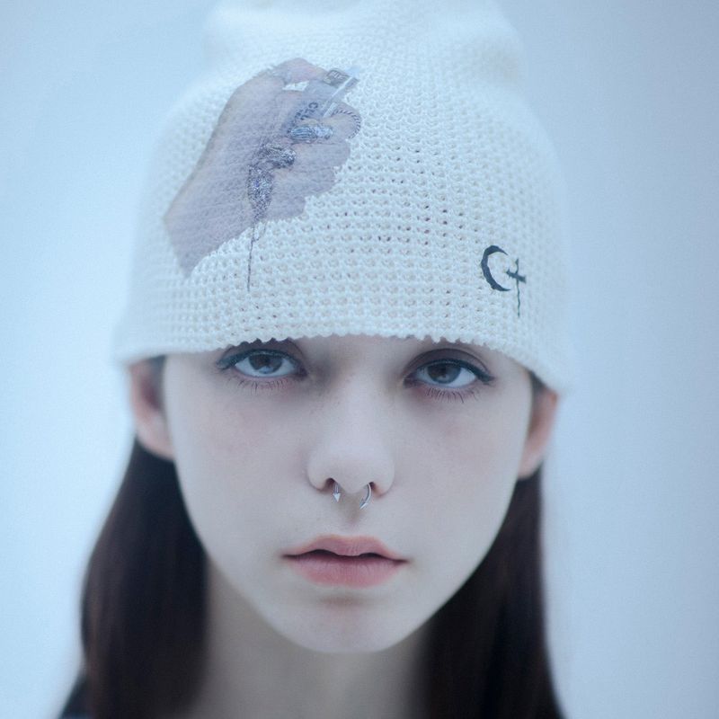 CLUT STUDIO（クラットスタジオ）の「1 4 hold me beanie - IVORY（Hats）」